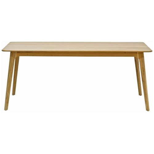 6IXTY Convair Scandinavian Oak Rectangular Dining Table - 180cm