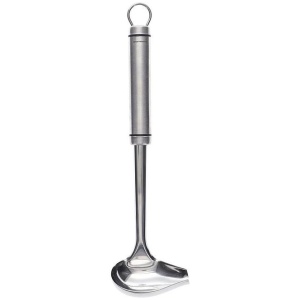 A Series Stainless Steel Gravy Ladle Size 28.5cm by Soffritto