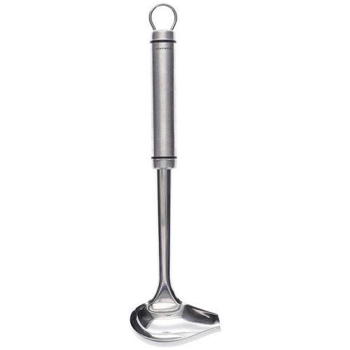 A Series Stainless Steel Gravy Ladle Size 28.5cm by Soffritto