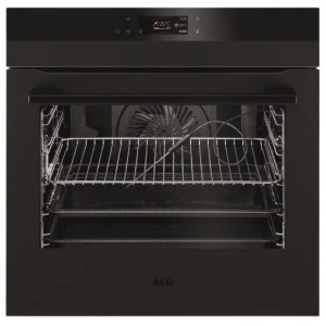 AEG SENSECOOK PYROLUXE MULTIFUNCTION OVEN MATTE BLACK 60cm