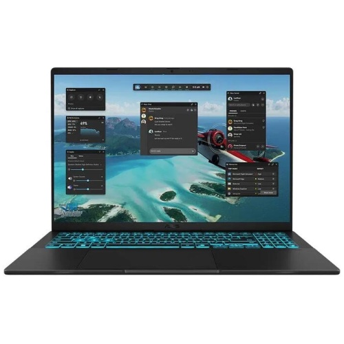 ASUS Vivobook 16 16" WUXGA Laptop, Ultra 7-240H, 32GB RAM, 2TB SSD, RTX 4050, Windows 11 Home - Matte Black