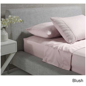 Accessorize 1000TC Cotton Rich Sheet Set Blush Queen