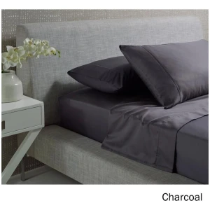 Accessorize 1000TC Cotton Rich Sheet Set Charcoal King