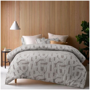 Accessorize Brent Jacquard Quilt Cover Set Queen