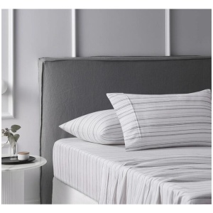 Accessorize Cotton Flannelette Sheet Set Weathered Stripe - Single