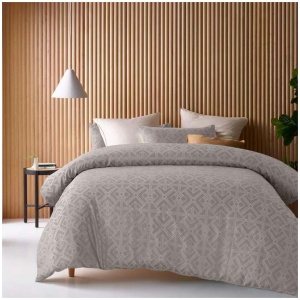 Accessorize Gregory Jacquard Quilt Cover Set Queen