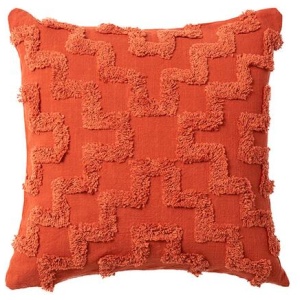Accessorize Janni Rust Filled Square Cushion