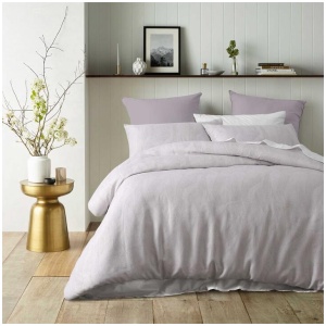 Accessorize Java Silver Jacquard Quilt Cover Set Queen