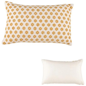 Accessorize Norah Ochre Rectangular Filled Cushion 30cm x 50cm