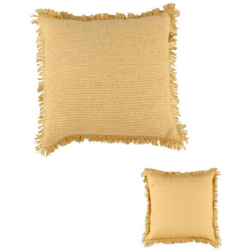 Accessorize Nova Yellow Square Filled Cushion 45cm x 45cm