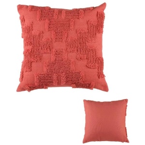 Accessorize Roseto Red Square Filled Cushion 45cm x 45cm