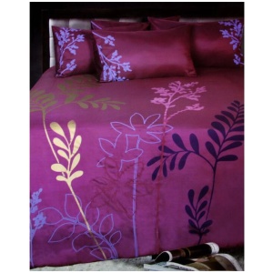 Accessorize Savannah Plum Quilt Cover Set King