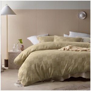 Accessorize Tipo Safari Chenille Quilt Cover Set Single