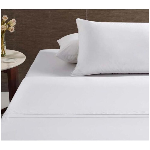 Accessorize White Piped Hotel Deluxe Cotton Sheet Set Queen