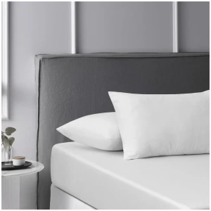Accessorize White Washed Cotton Fitted Sheet Set King