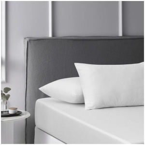 Accessorize White Washed Cotton Fitted Sheet Set Super King