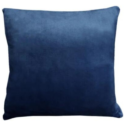 Alastairs Augusta Faux Mink Square Cushion Navy