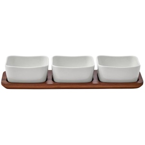 Alex Liddy Classic Serving Bowls With Tray