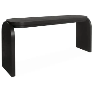 Alisha 1.7m Console Table - Textured Espresso Black by Interior Secrets - AfterPay Available