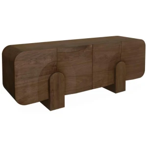Alisha 2.1m Buffet Unit - Light Walnut by Interior Secrets - AfterPay Available