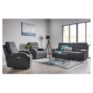 Anderson 1 Seater Electric Recliner Grey