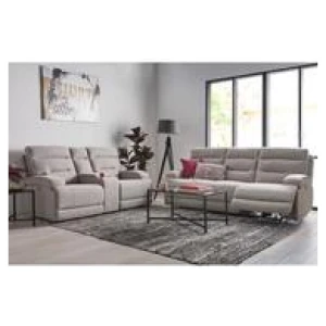 Anderson 2 Seater Electric Recliner Brown