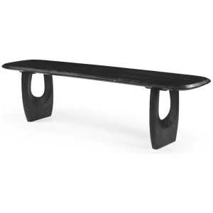 Anita 1.78cm Bench - Full Black by Interior Secrets - AfterPay Available