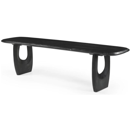 Anita 1.78cm Bench - Full Black by Interior Secrets - AfterPay Available
