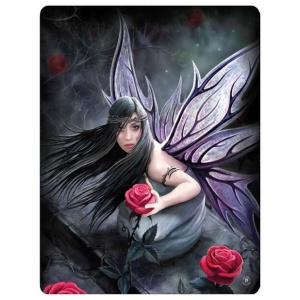 Anne Stoke Rose Fairy Polar Fleece Throw