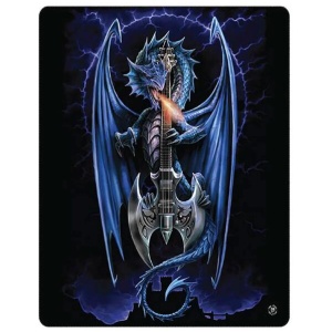 Anne Stokes Power Chord Polar Fleece Throw