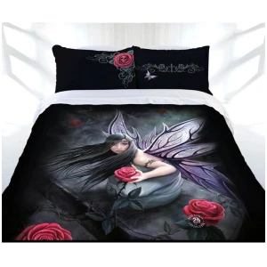 Anne Stokes Rose Fairy Quilt Cover Set Double