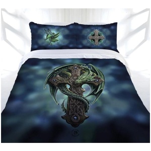 Anne Stokes Woodland Guardian Quilt Cover Set Double