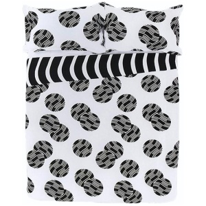 Apartmento Ontario Reversible Quilt Cover Set BLACK King