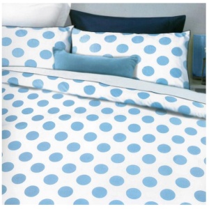 Apartmento Spot Blue Quilt Cover Set King