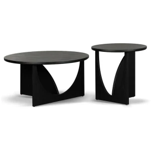 Ariana Nested Coffee Table - Full Black by Interior Secrets - AfterPay Available