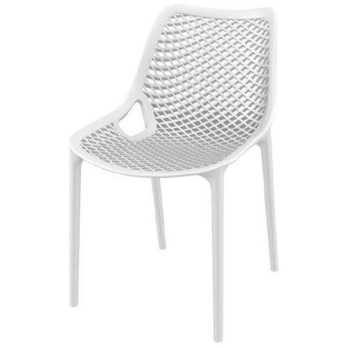 Aro Indoor / Outdoor Dining Chair - White by Interior Secrets - AfterPay Available