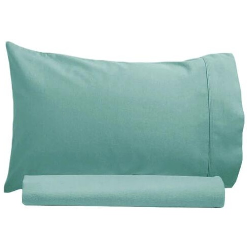 Artex 250TC 100% Cotton Sheet Set Single Teal