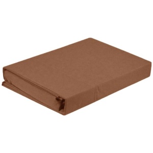 Artex Microfibre Sheet Set Single Brown