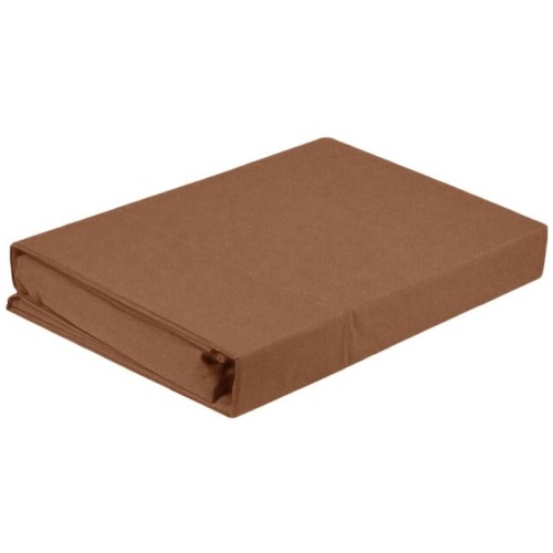 Artex Microfibre Sheet Set Single Brown