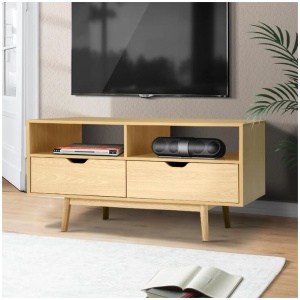Artiss TV Cabinet Entertainment Unit 120cm Pine Ford