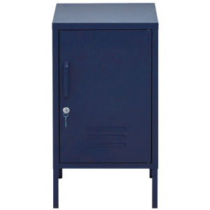 ArtissIn Bedside Table Metal Cabinet - MINI Blue