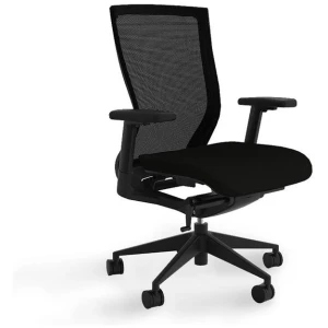 Balance Project Executive Mesh Ergonomic Office Chair with Arms - Black by Interior Secrets - AfterPay Available