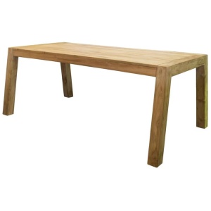 Batari 200cm Reclaimed Teak Dining Table Natural