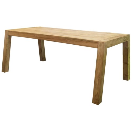 Batari 200cm Reclaimed Teak Dining Table Natural