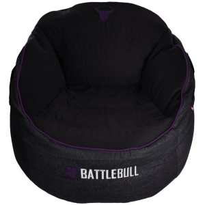 BattleBull Bunker Bean Bag - Black/Purple