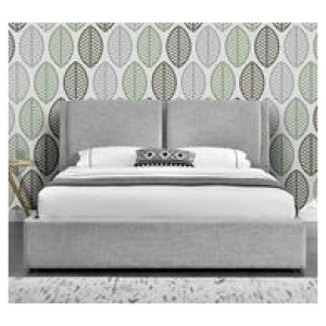 Becca Gas Lift Queen Bed Grey