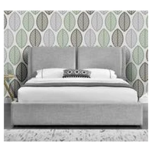 Becca Gas Lift Queen Bed Grey