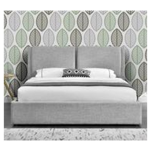 Becca Gas Lift Queen Bed Grey