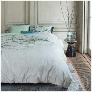Bedding House Blossom Grey Quilt Cover Set King