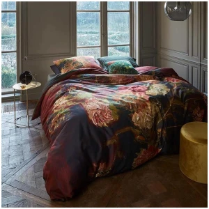 Bedding House Gladioli Red Quilt Cover Set Double